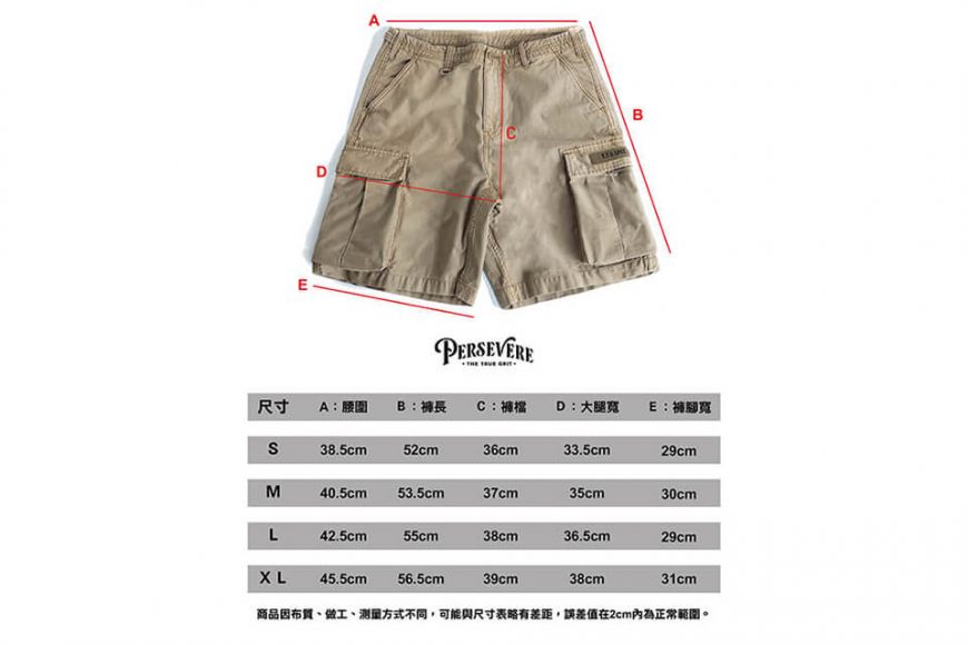 PERSEVERE 20 SS T.T.G. Cargo Shorts (16)
