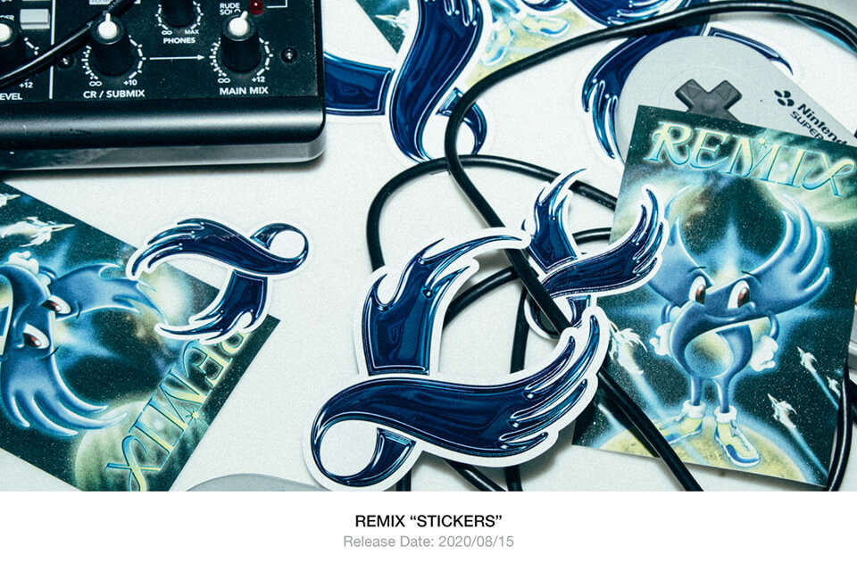 REMIX 20 SS Stickers (1)