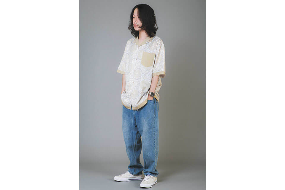 NextMobRiot 20 SS Splicing Bandana OVS Shirt (6)