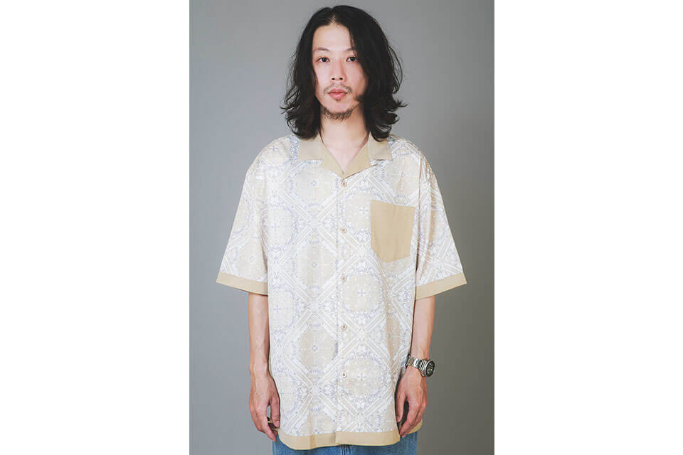 NextMobRiot 20 SS Splicing Bandana OVS Shirt (7)