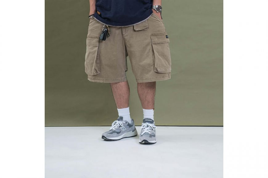 PERSEVERE 20 SS Enzyme Stone Washed Cargo Shorts (11)