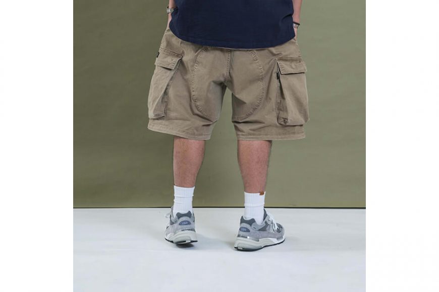 PERSEVERE 20 SS Enzyme Stone Washed Cargo Shorts (12)