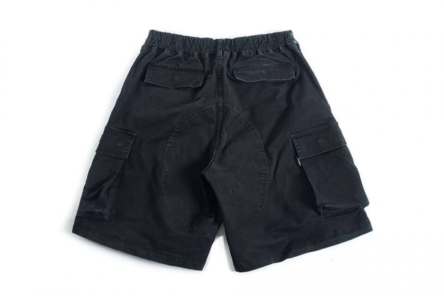 PERSEVERE 20 SS Enzyme Stone Washed Cargo Shorts (15)