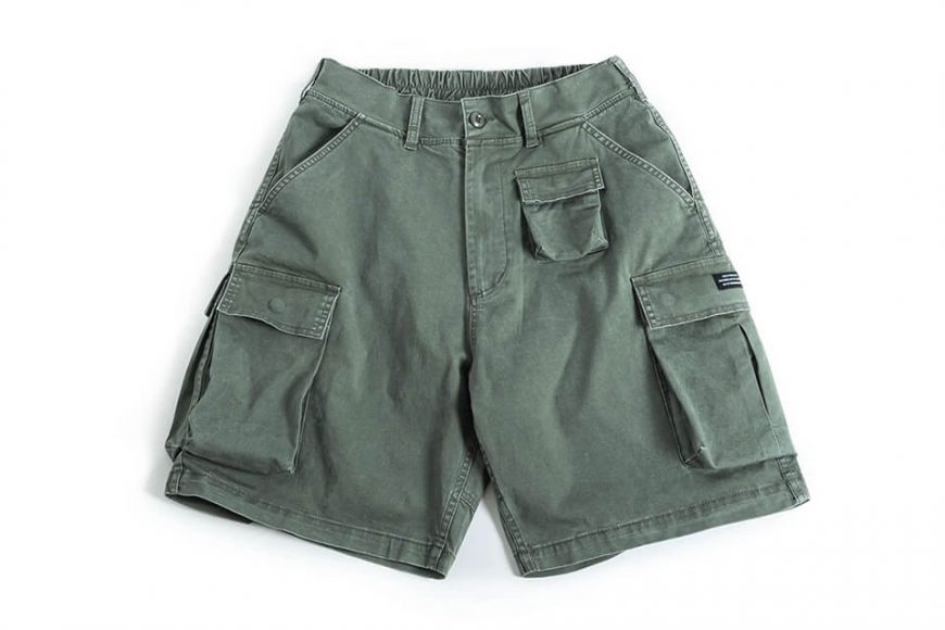 PERSEVERE 20 SS Enzyme Stone Washed Cargo Shorts (16)