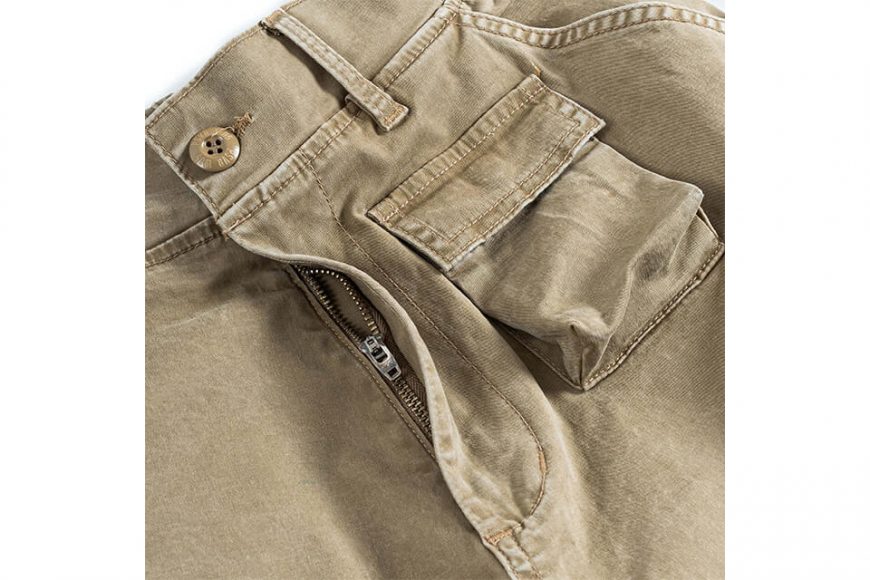 PERSEVERE 20 SS Enzyme Stone Washed Cargo Shorts (28)