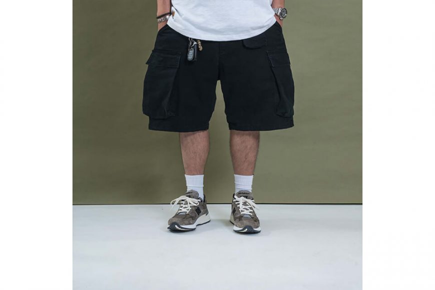 PERSEVERE 20 SS Enzyme Stone Washed Cargo Shorts (3)