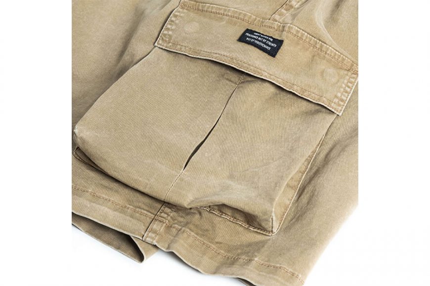 PERSEVERE 20 SS Enzyme Stone Washed Cargo Shorts (30)