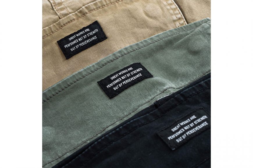 PERSEVERE 20 SS Enzyme Stone Washed Cargo Shorts (32)