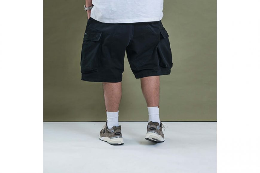 PERSEVERE 20 SS Enzyme Stone Washed Cargo Shorts (4)