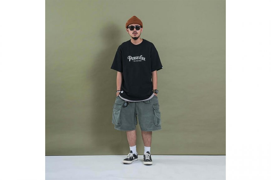 PERSEVERE 20 SS Enzyme Stone Washed Cargo Shorts (5)