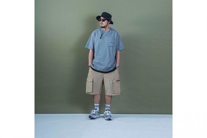 PERSEVERE 20 SS Pigment-Dyed Wash Pocket Tee (1)
