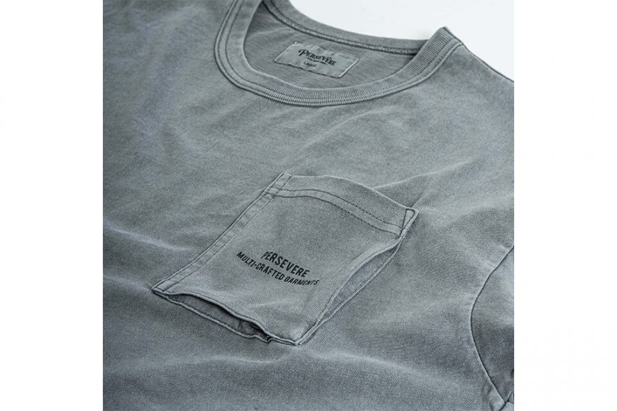 PERSEVERE 20 SS Pigment-Dyed Wash Pocket Tee (12)