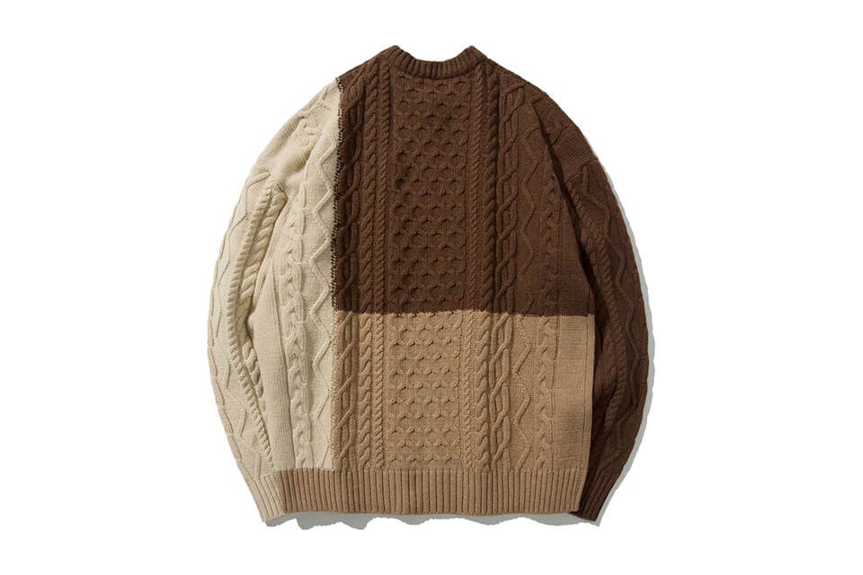 COVERNAT 20 FW Aran Knit Crewneck (2)