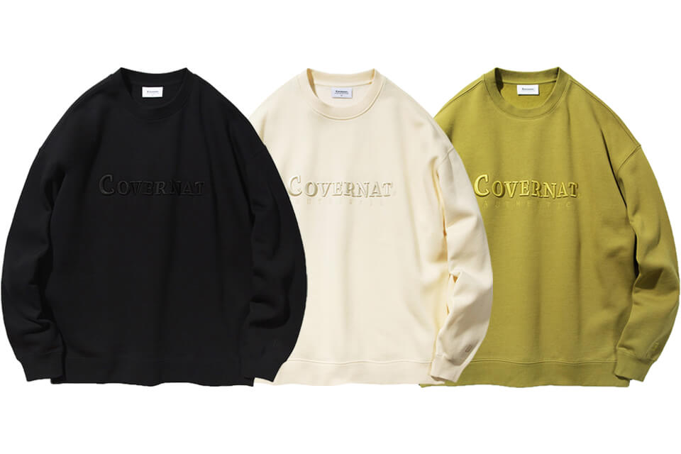 COVERNAT 20 FW Authentic Volume Logo Crewneck (0)