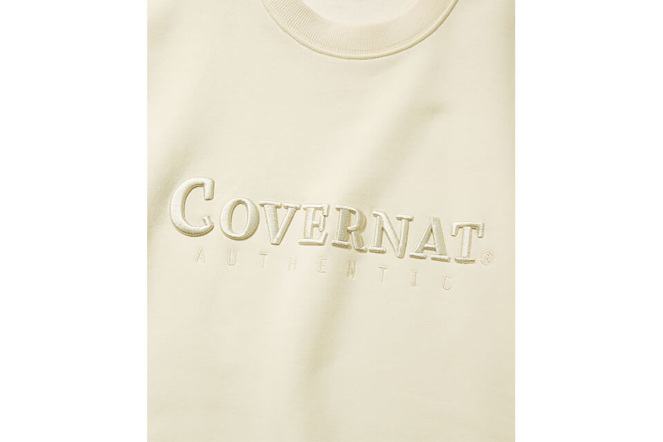 COVERNAT 20 FW Authentic Volume Logo Crewneck (10)
