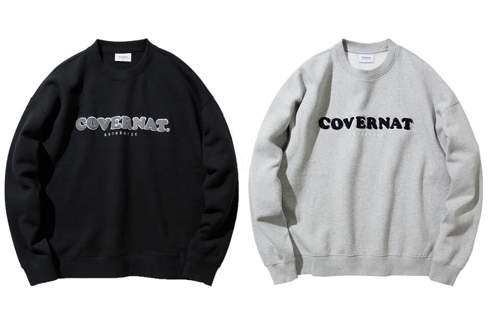 COVERNAT 10/14(三)發售20 F/W Buckle Cooper Logo Crewneck | NMR