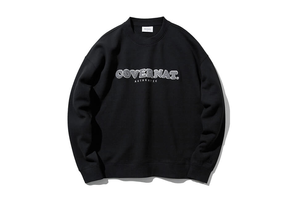 COVERNAT 20 FW Buckle Cooper Logo Crewneck (1)