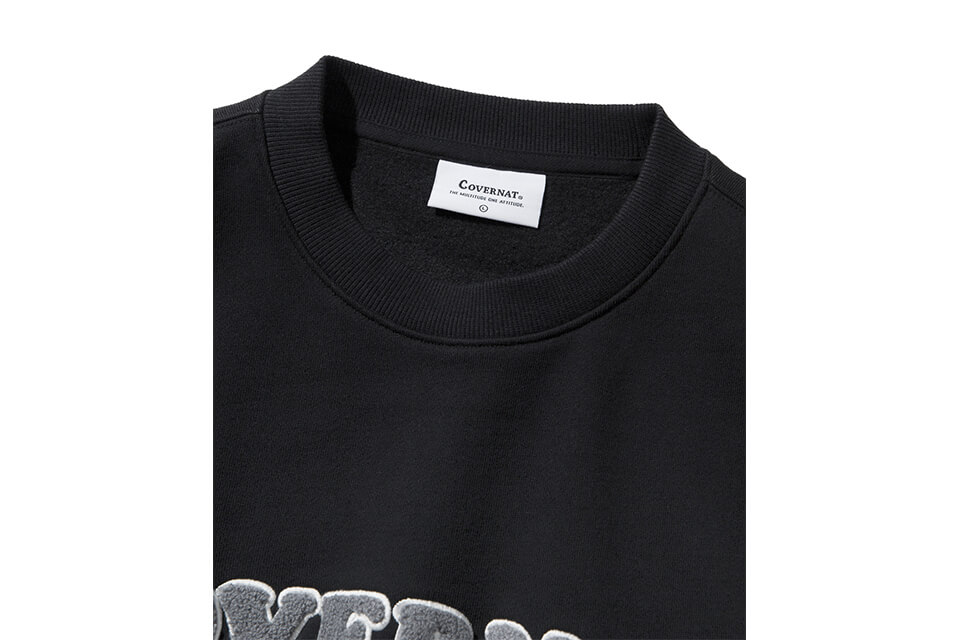 COVERNAT 20 FW Buckle Cooper Logo Crewneck (3)