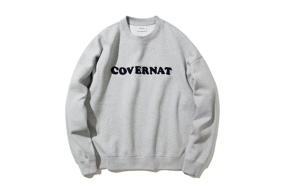 COVERNAT 20 FW Buckle Cooper Logo Crewneck (7)