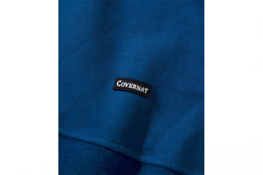 COVERNAT 20 FW Fabric Mixed Crewneck (10)