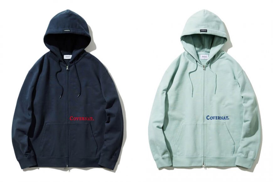 COVERNAT 20 FW Side Authentic Logo Hoodie Zip-Up (0)