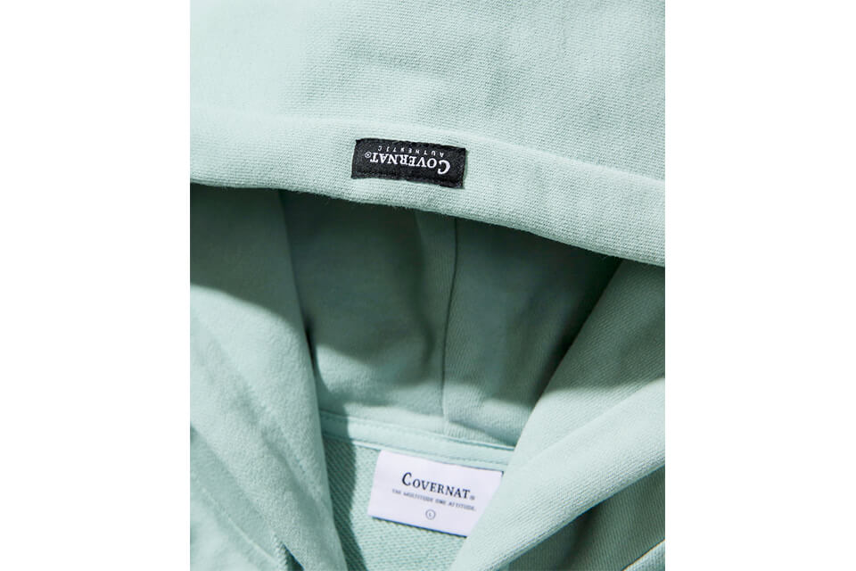 COVERNAT 20 FW Side Authentic Logo Hoodie Zip-Up (10)