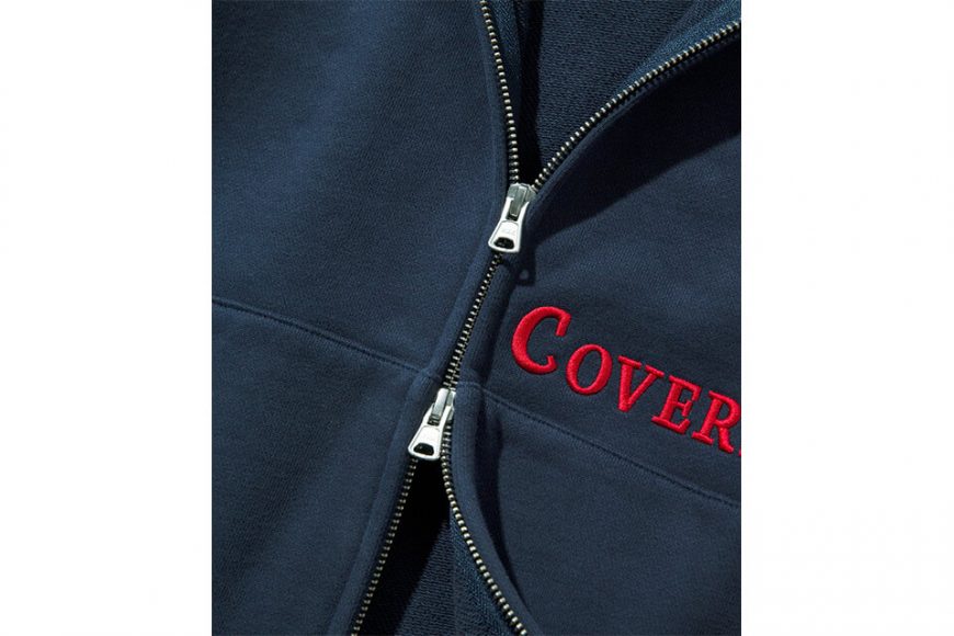 COVERNAT 20 FW Side Authentic Logo Hoodie Zip-Up (5)