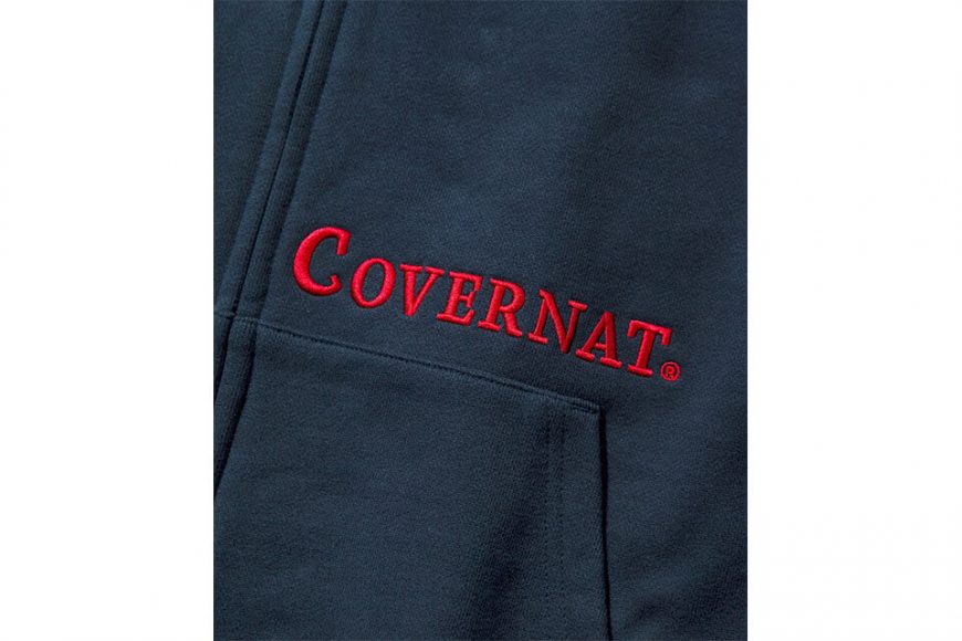 COVERNAT 20 FW Side Authentic Logo Hoodie Zip-Up (6)