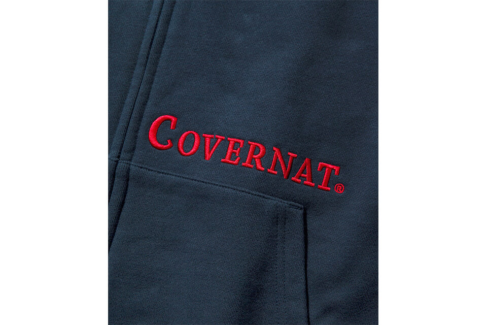 COVERNAT 20 FW Side Authentic Logo Hoodie Zip-Up (6)