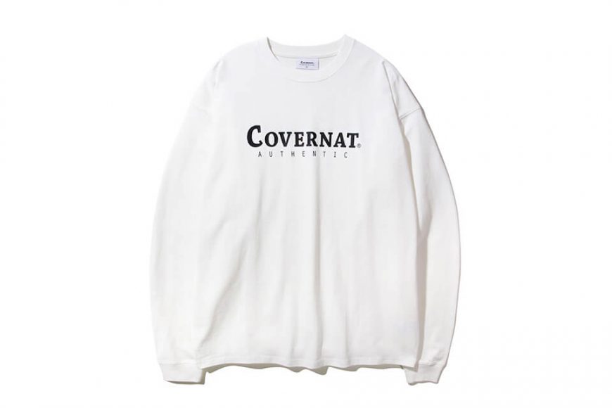 COVERNAT 10/10(六)發售20 F/W Authentic Logo Long Sleeve | NMR