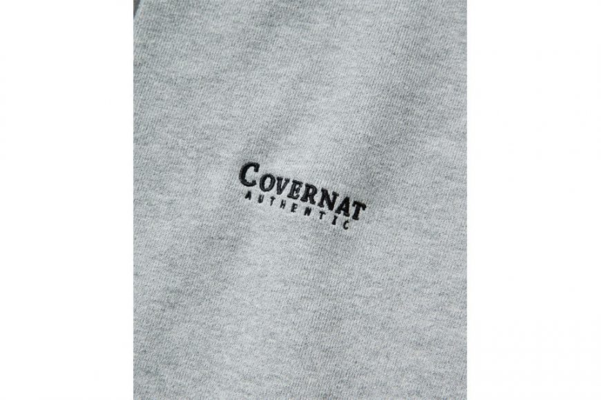 Covernat 20 FW SMALL AUTHENTIC LOGO HOODIE ZIP-UP (5)