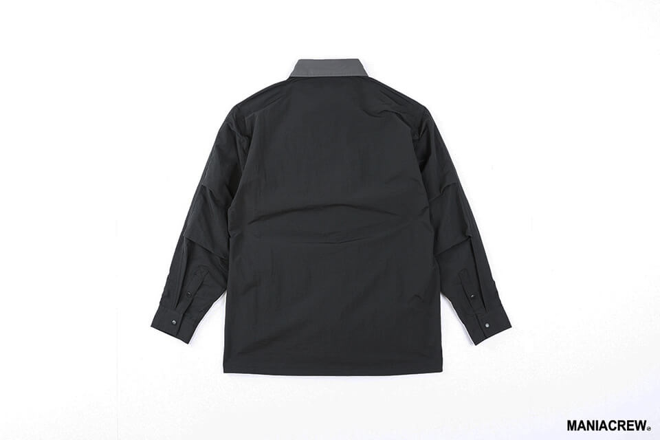MANIA 20 AW 2 Tone Pocket Shirt (12)