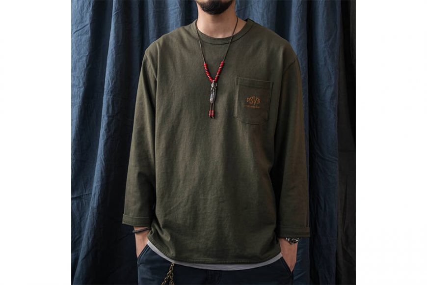 PERSEVERE 20 AW Tianzhu Cotton LS Pocket Tee (12)