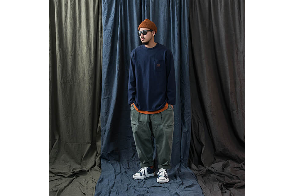 PERSEVERE 20 AW Tianzhu Cotton LS Pocket Tee (5)