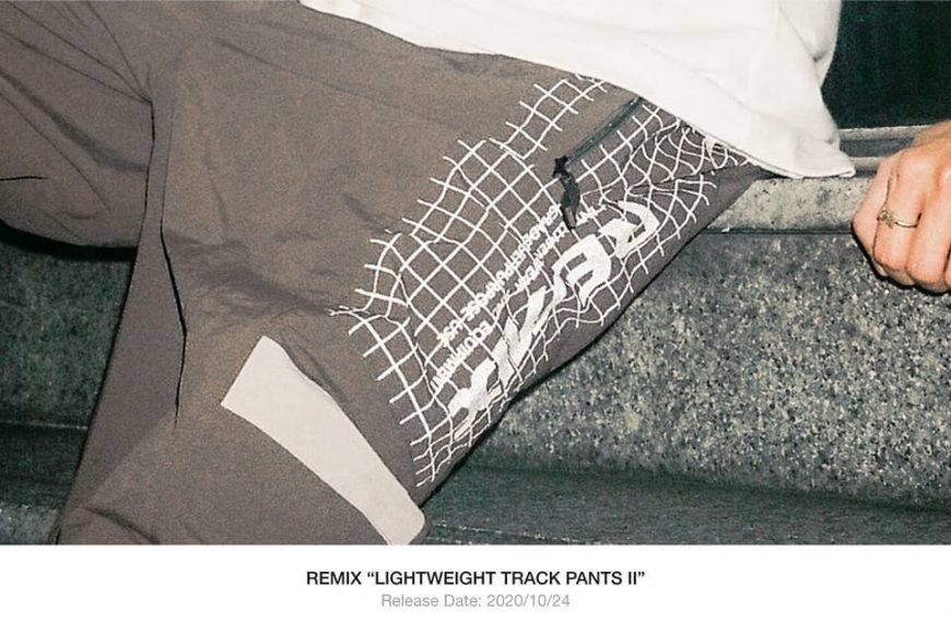 REMIX 20 AW Lightweight Track Pants II (1)