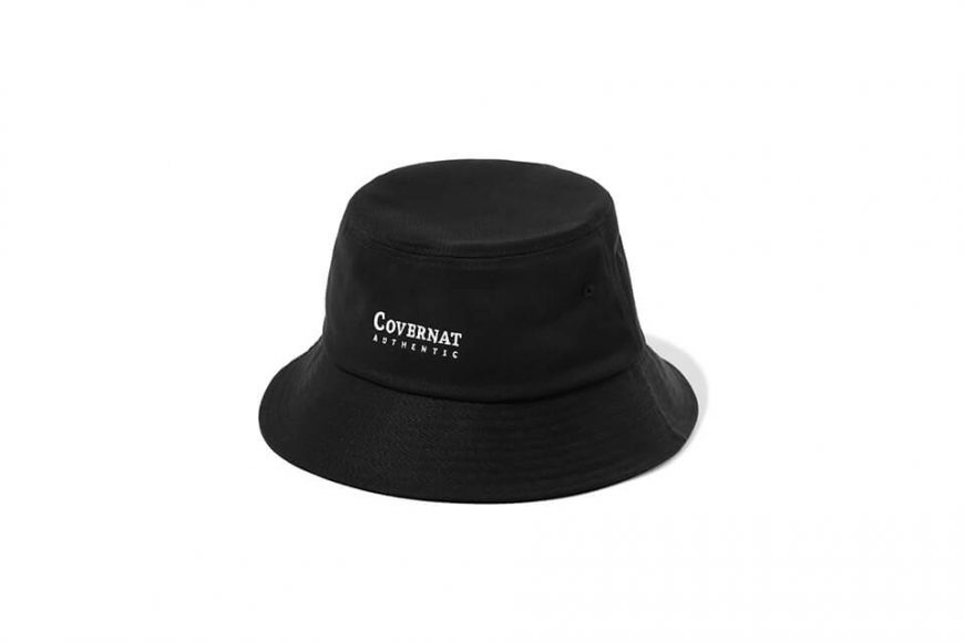 COVERNAT 20 FW Authentic Logo Bucket Hat (1)