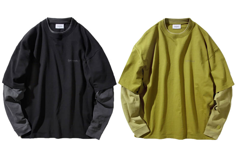 COVERNAT 11/21(六)發售20 F/W Layered Authentic Logo Long Sleeve | NMR