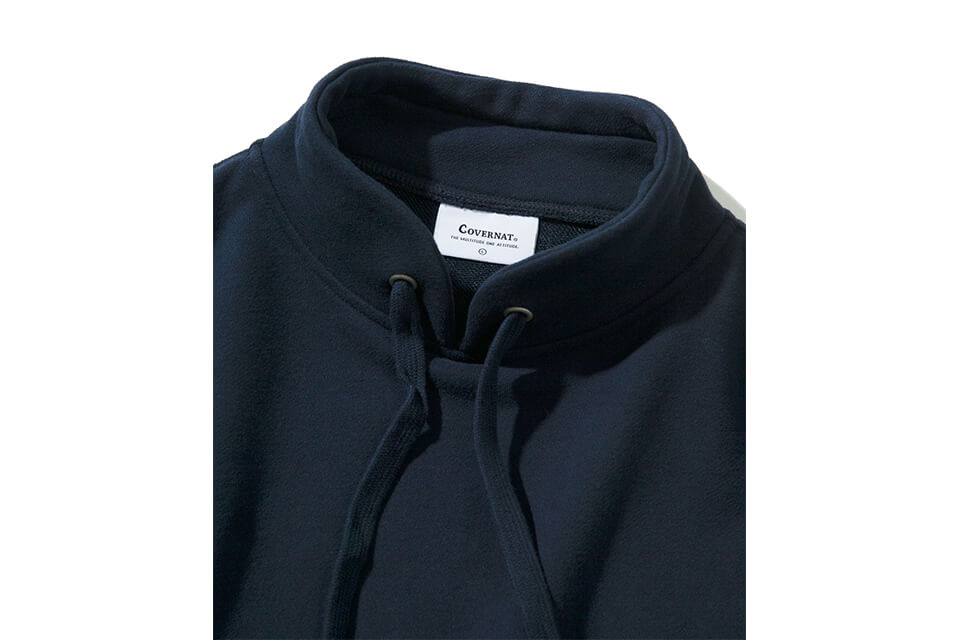 COVERNAT 20 FW Mock Neck Crewneck (6)