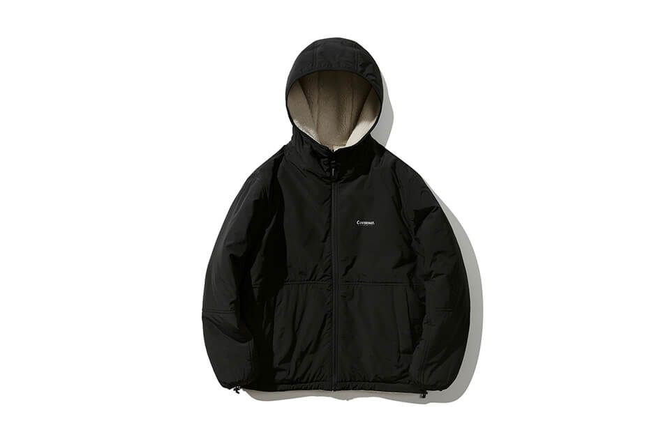 COVERNAT 20 FW Reversible Hoodie Warm Up Jack (7)