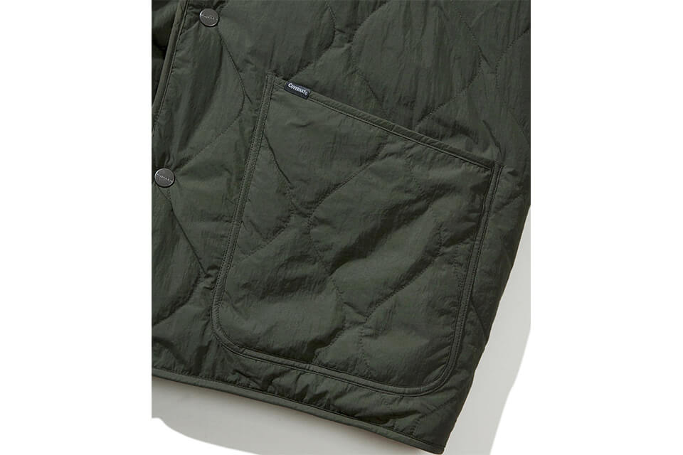 COVERNAT 20 FW Reversible No Collar Jacket (14)