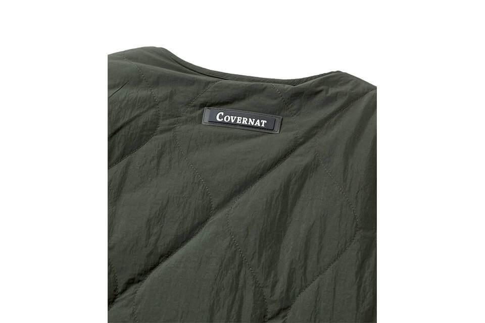 COVERNAT 20 FW Reversible No Collar Jacket (15)