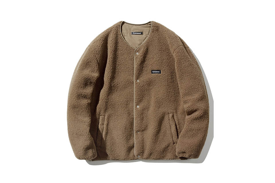 COVERNAT 20 FW Reversible No Collar Jacket (16)