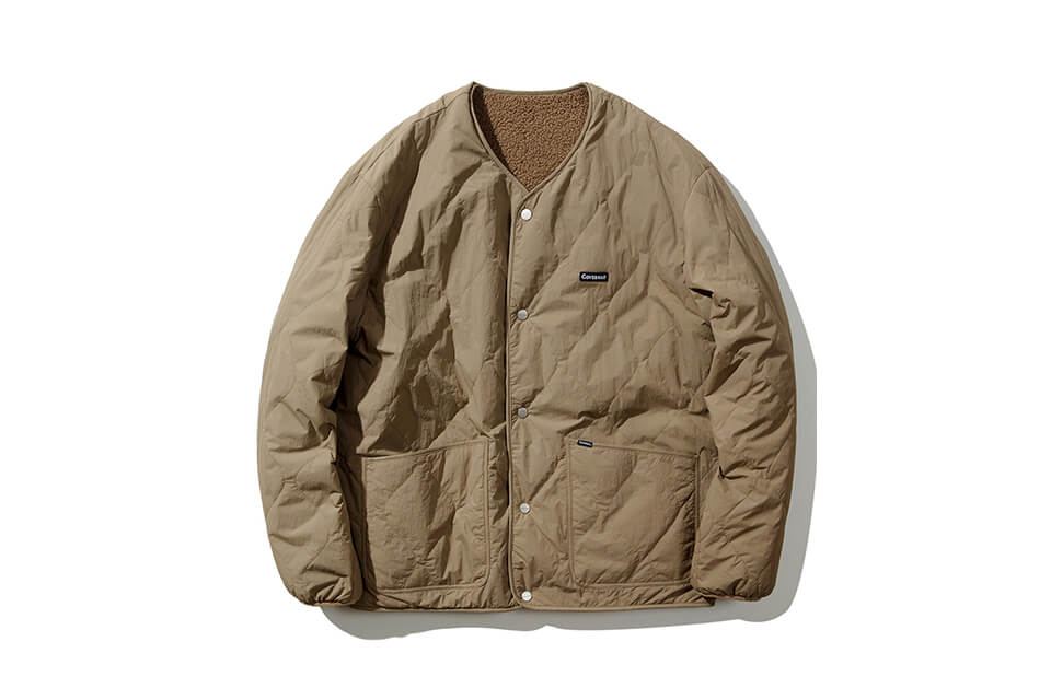 COVERNAT 20 FW Reversible No Collar Jacket (18)
