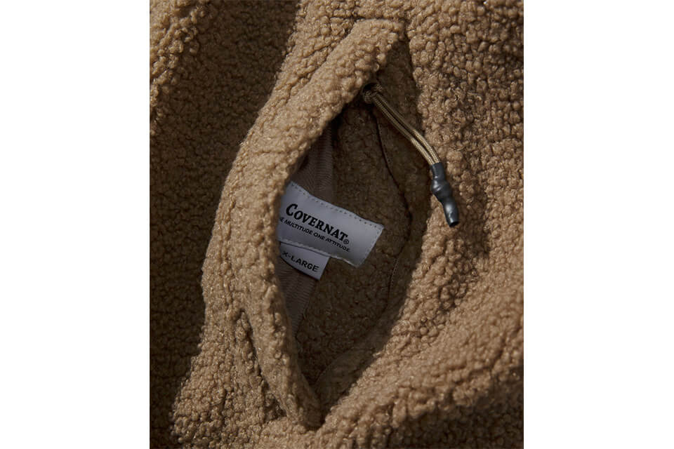 COVERNAT 20 FW Reversible No Collar Jacket (22)