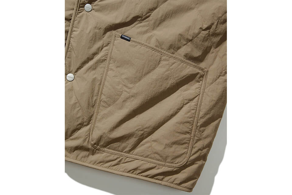 COVERNAT 20 FW Reversible No Collar Jacket (25)
