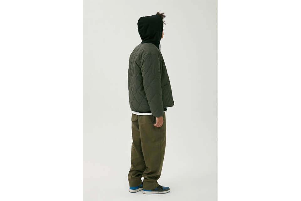 COVERNAT 20 FW Reversible No Collar Jacket (3)