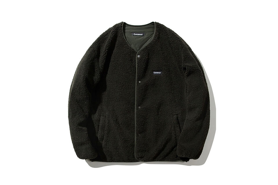 COVERNAT 20 FW Reversible No Collar Jacket (5)