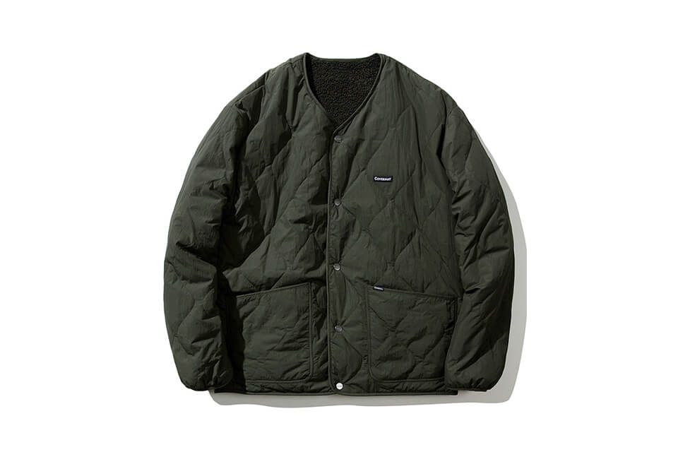 COVERNAT 20 FW Reversible No Collar Jacket (7)