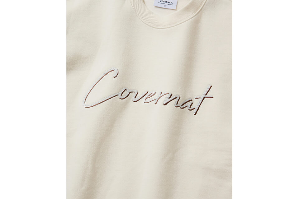 COVERNAT 20 FW Sign Logo Crewneck (12)
