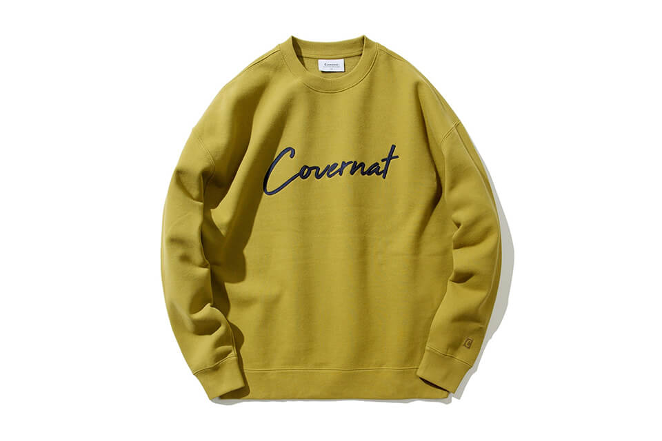 COVERNAT 20 FW Sign Logo Crewneck (16)